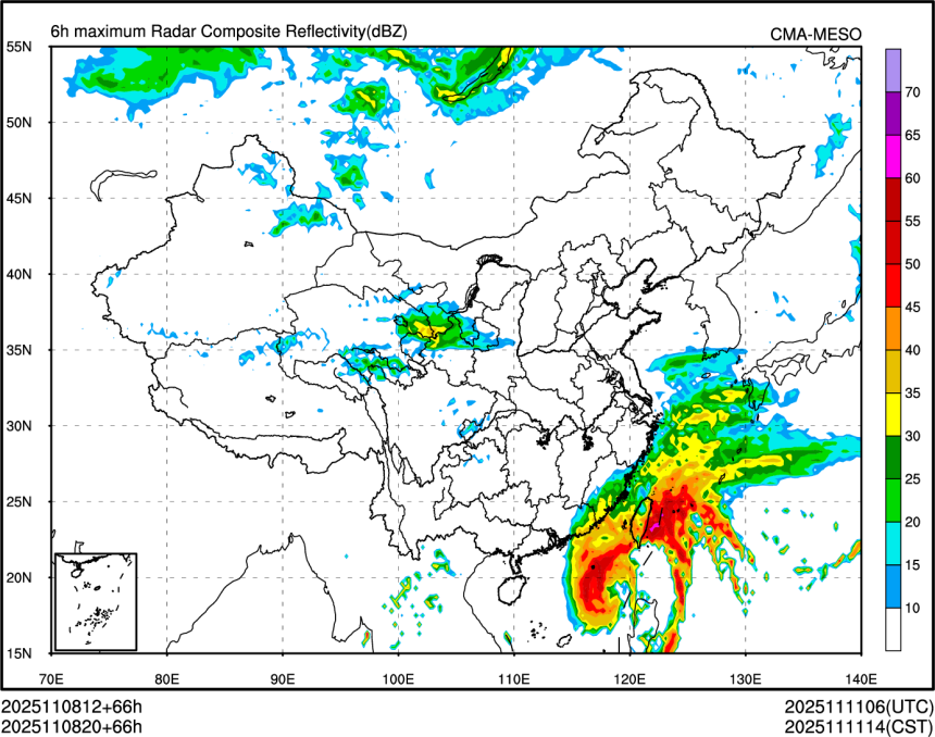 11/08 20时 +060小时