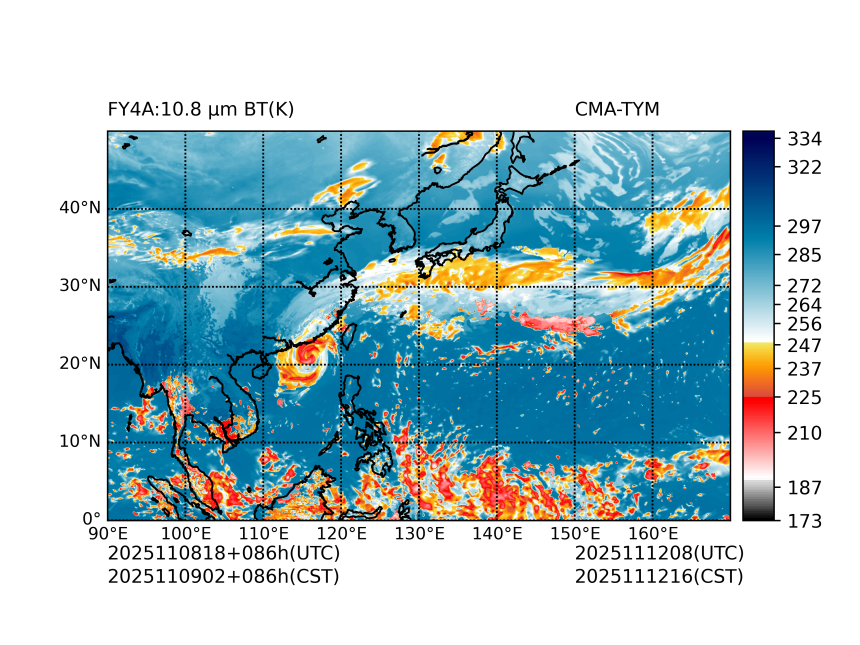 11/08 18时 +086小时