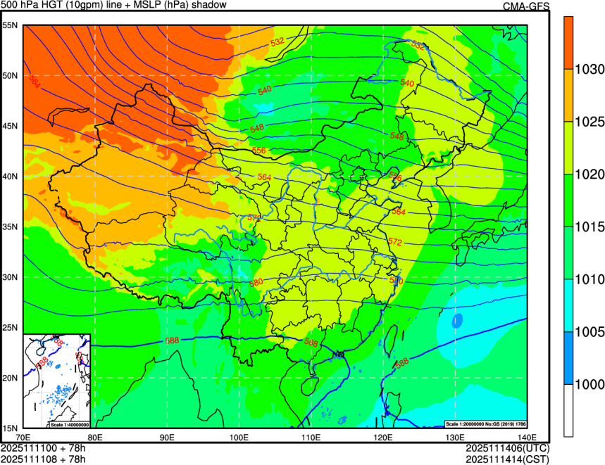 11/11 00时 +078小时