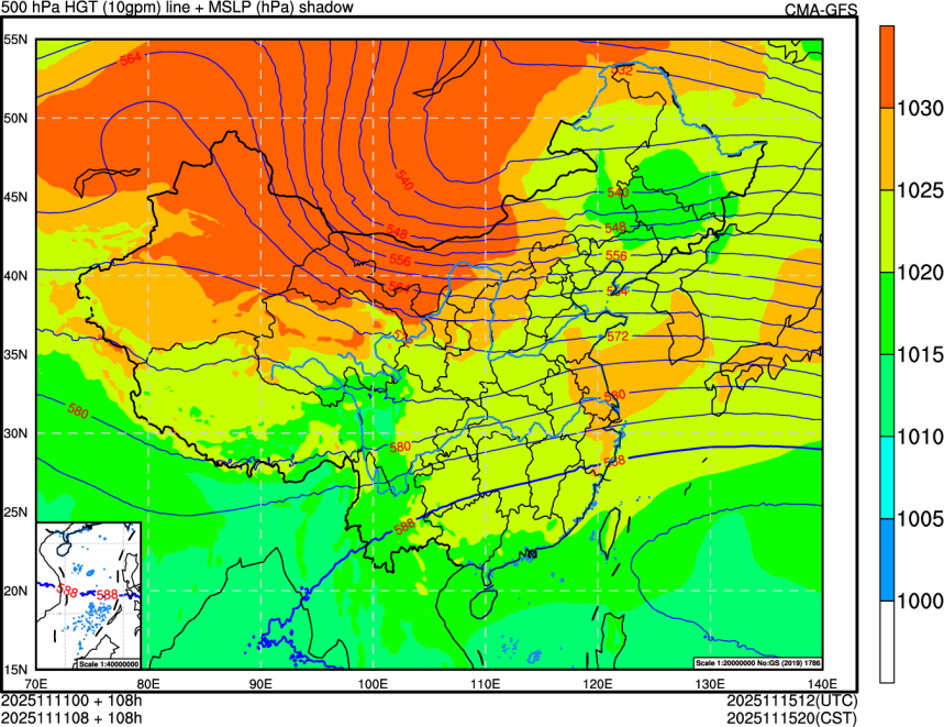 11/11 00时 +108小时