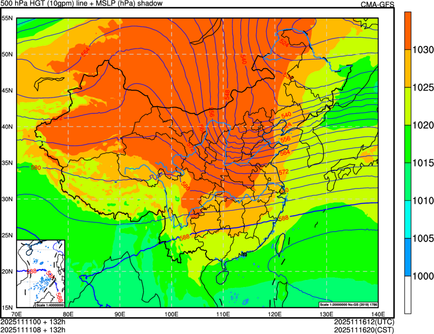 11/11 00时 +132小时