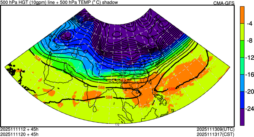 11/11 12时 +045小时
