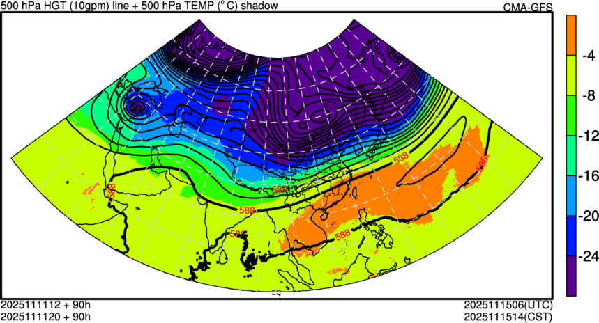 11/11 12时 +090小时