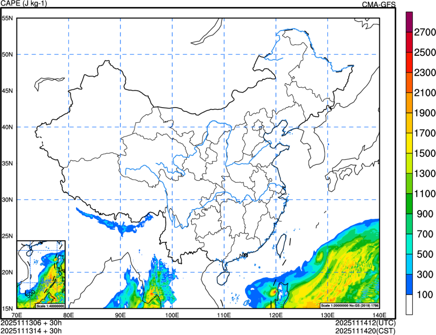 11/13 06时 +030小时
