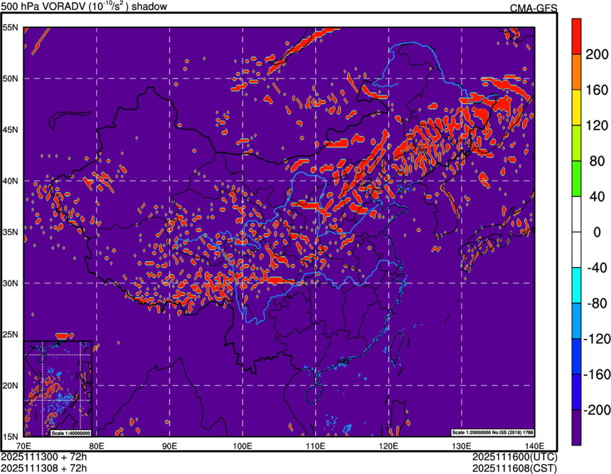 11/13 00时 +072小时