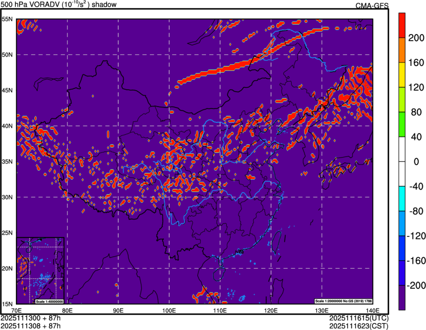 11/13 00时 +087小时