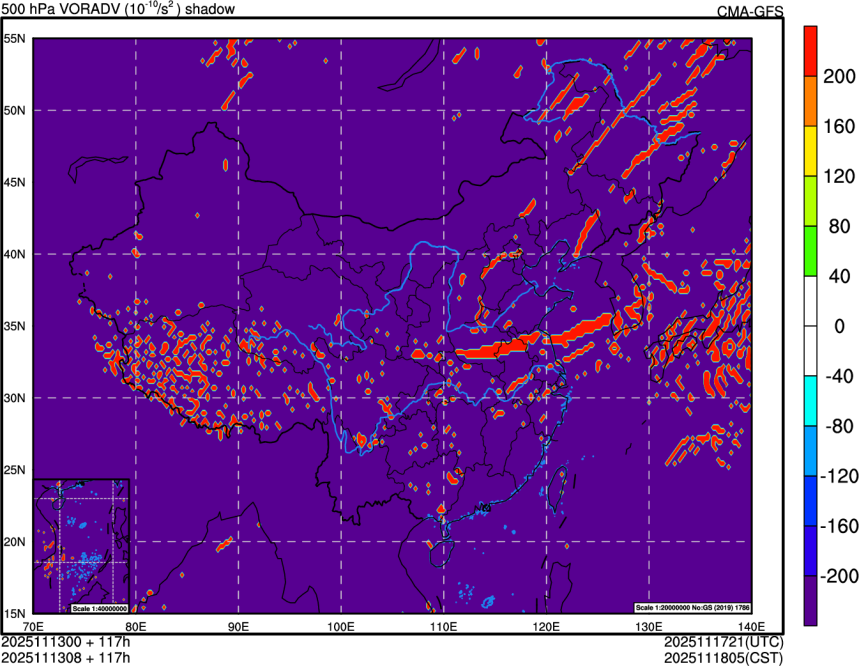 11/13 00时 +117小时