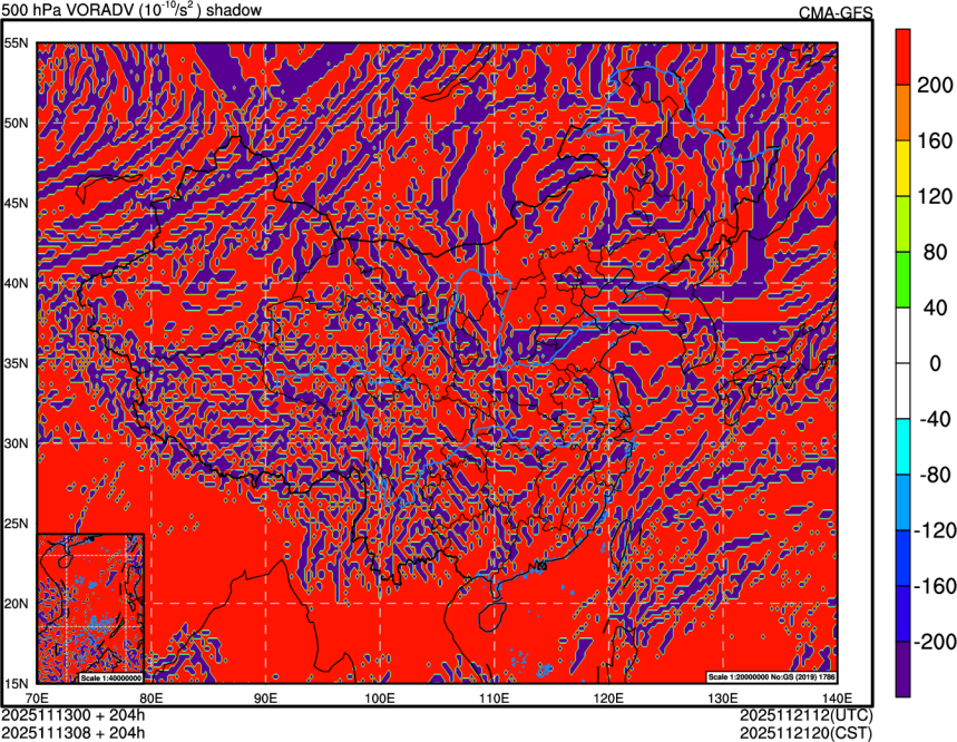 11/13 00时 +204小时