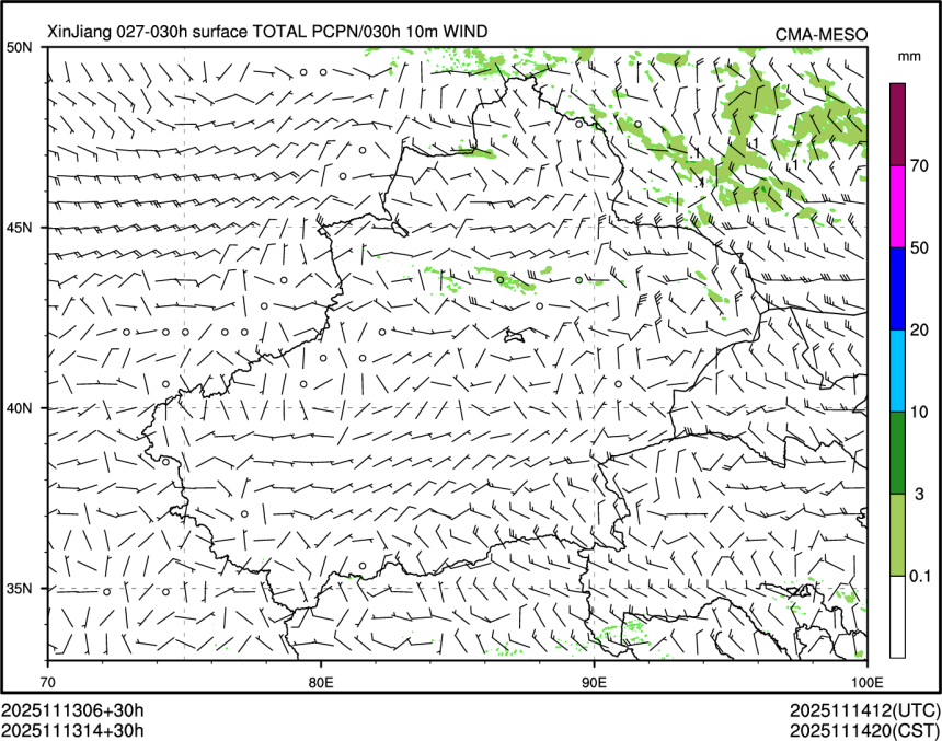 11/13 14时 +030小时