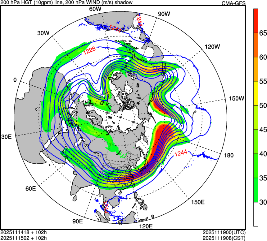 11/14 18时 +102小时
