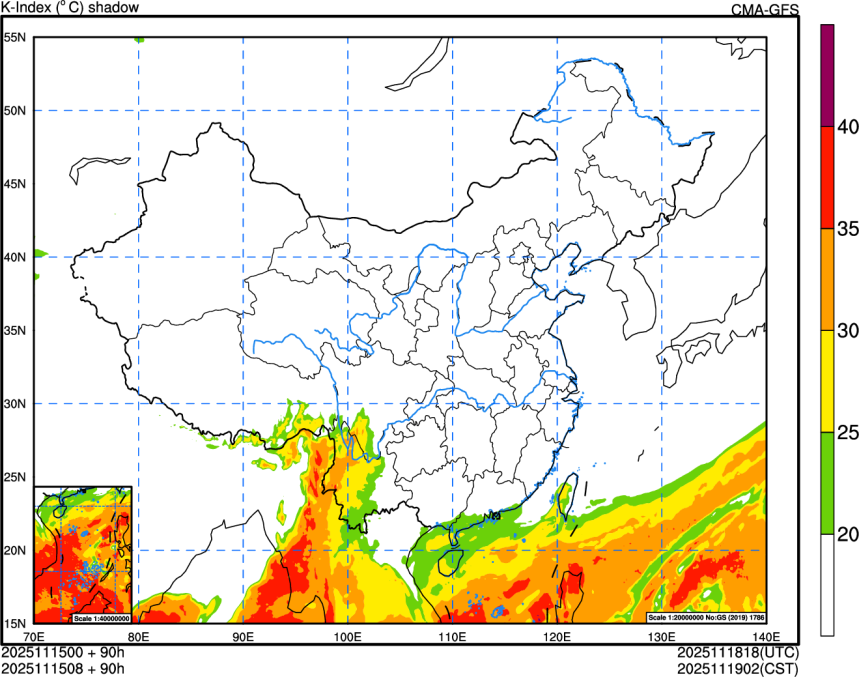 11/15 00时 +090小时
