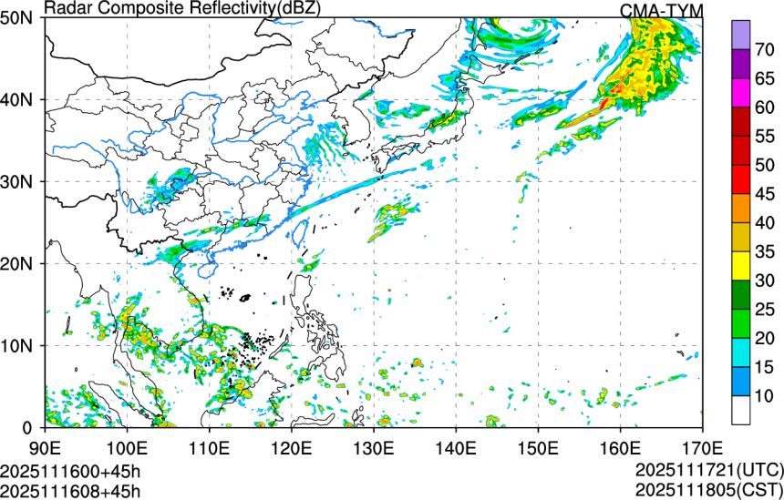 11/16 00时 +045小时