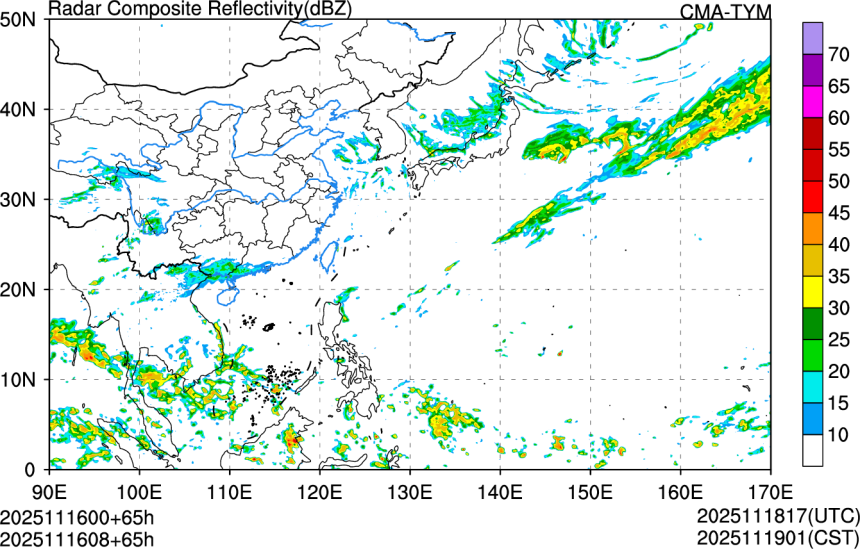 11/16 00时 +065小时
