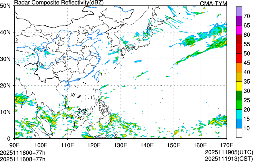 11/16 00时 +077小时
