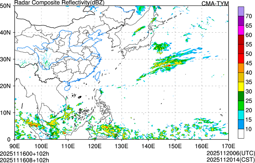 11/16 00时 +102小时