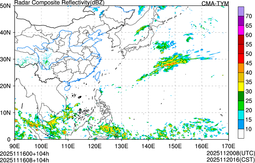 11/16 00时 +104小时