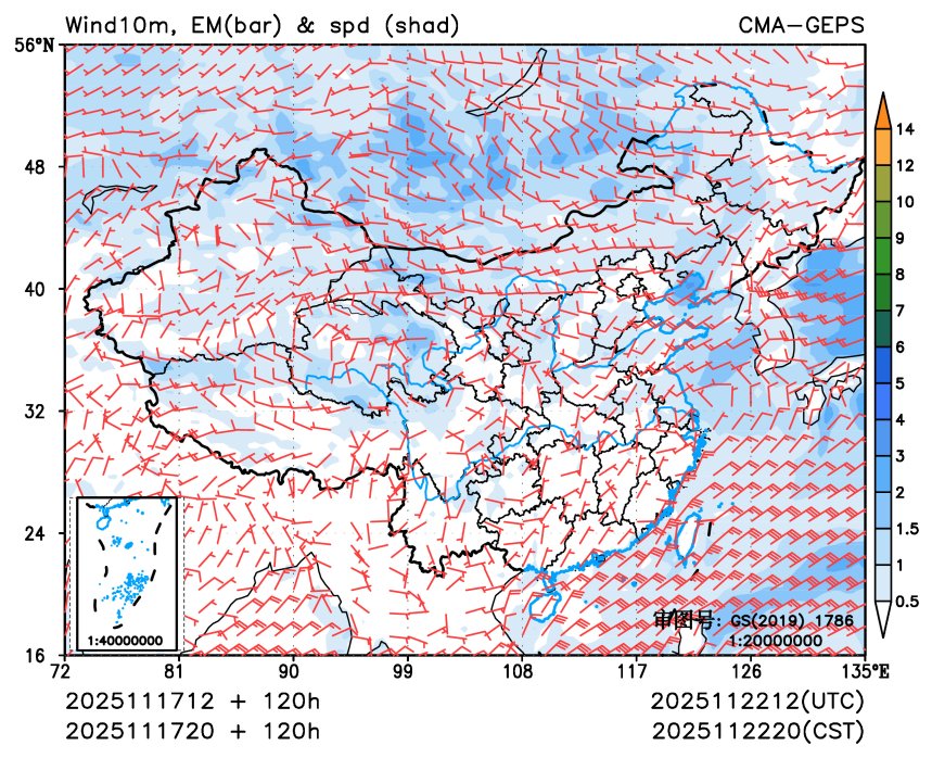 11/17 20时 +120小时
