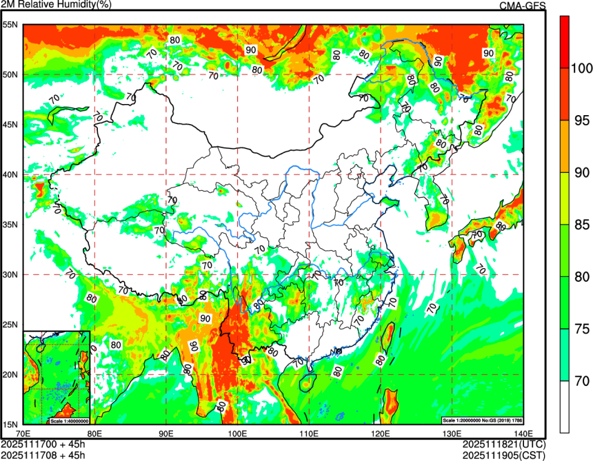 11/17 00时 +045小时