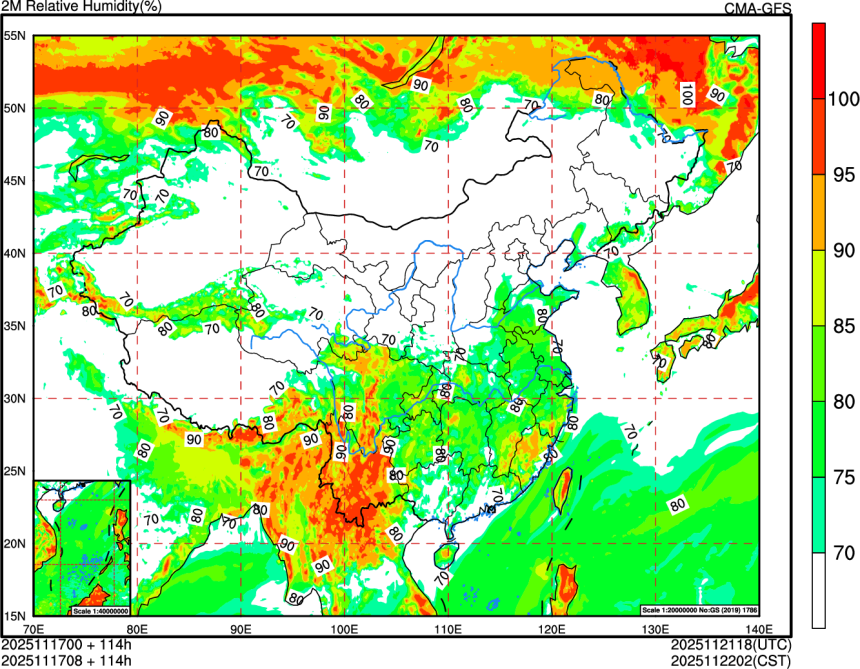 11/17 00时 +114小时