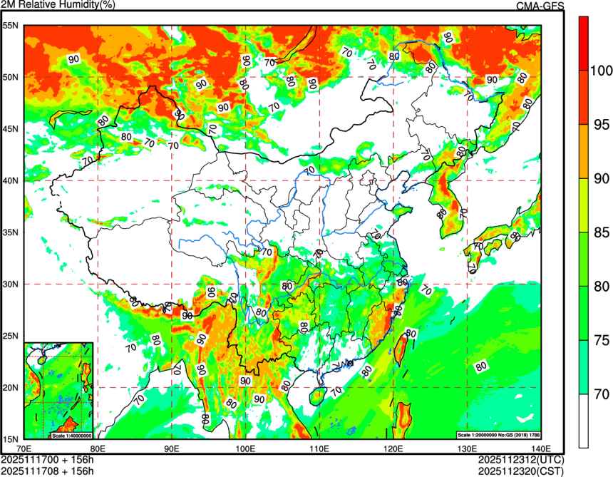 11/17 00时 +156小时