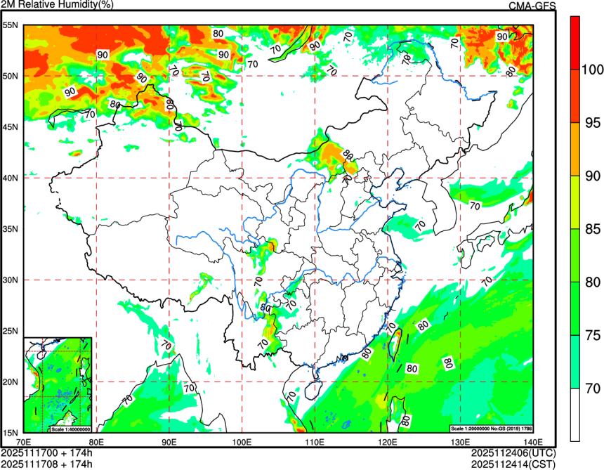 11/17 00时 +174小时