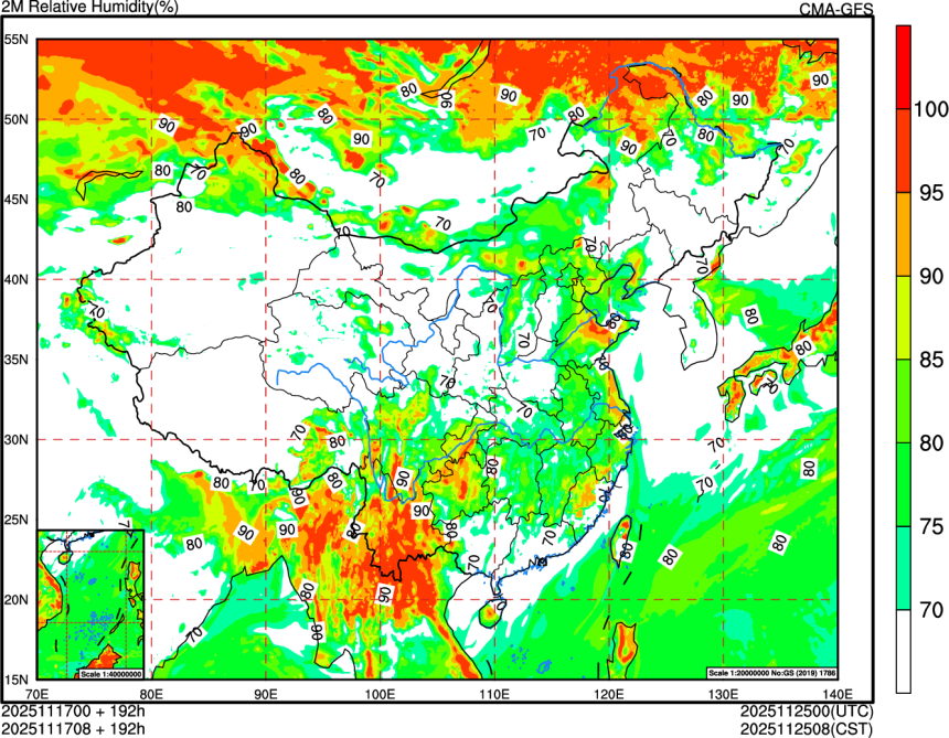 11/17 00时 +192小时