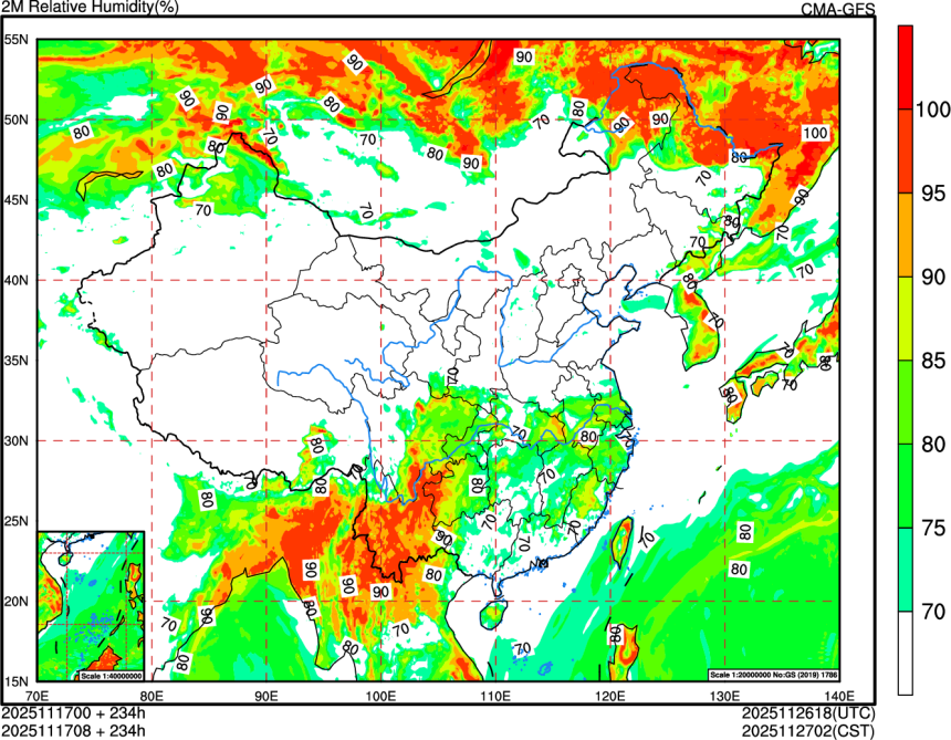 11/17 00时 +234小时