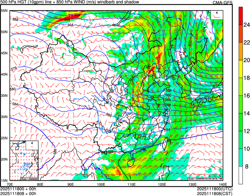 11/18 00时 +000小时