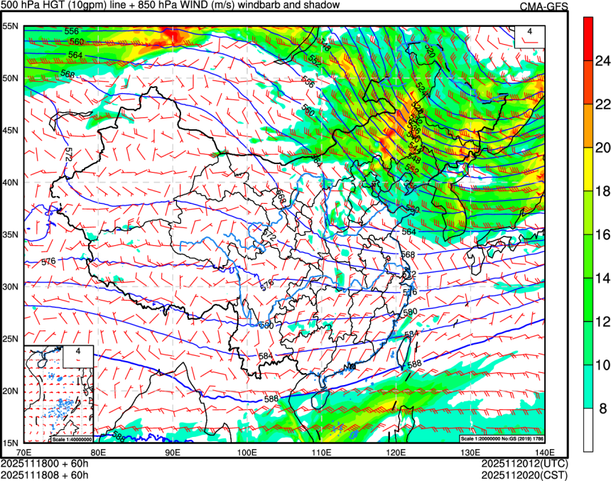 11/18 00时 +060小时