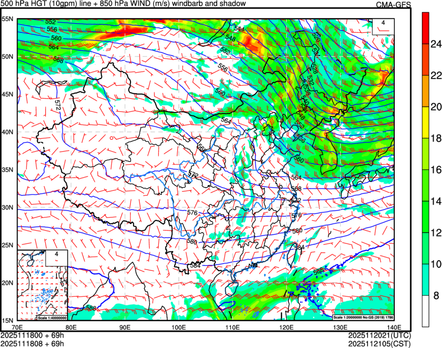 11/18 00时 +069小时