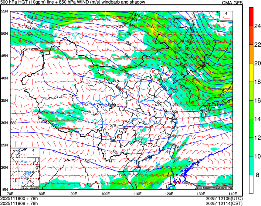 11/18 00时 +078小时
