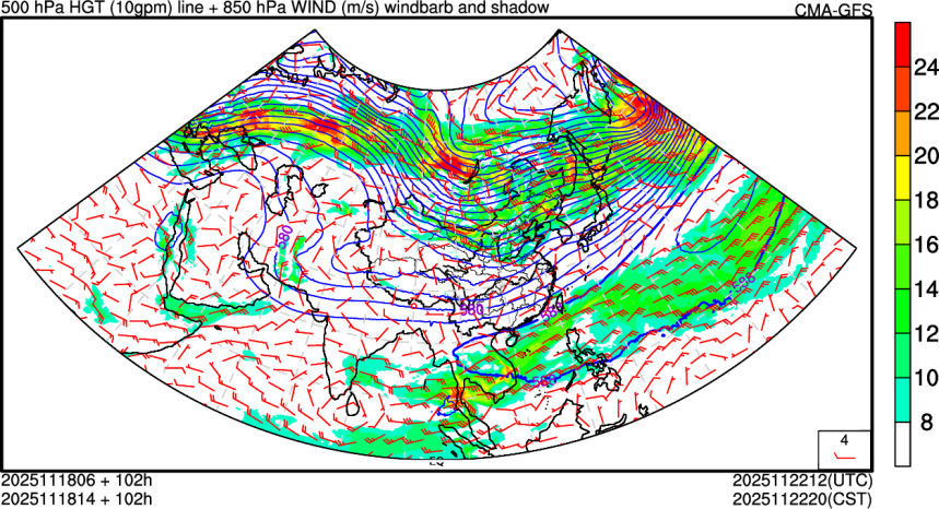 11/18 06时 +102小时
