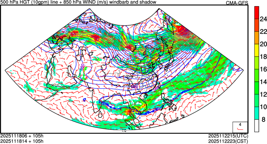 11/18 06时 +105小时