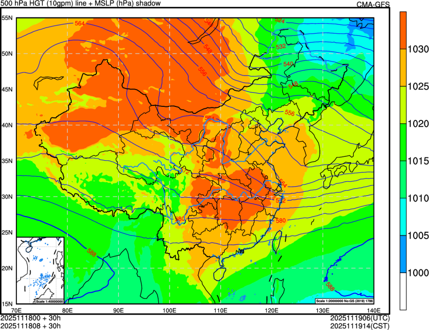 11/18 00时 +030小时