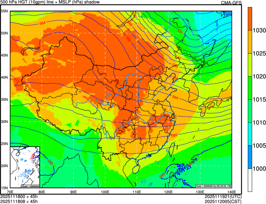 11/18 00时 +045小时