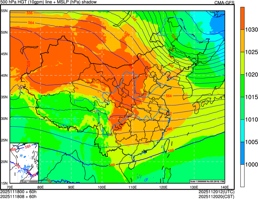 11/18 00时 +060小时