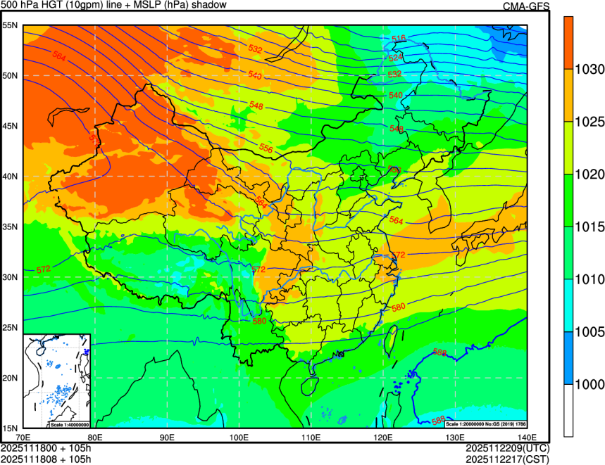 11/18 00时 +105小时