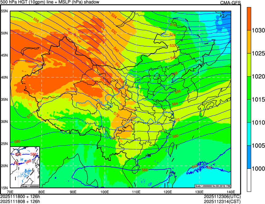 11/18 00时 +126小时