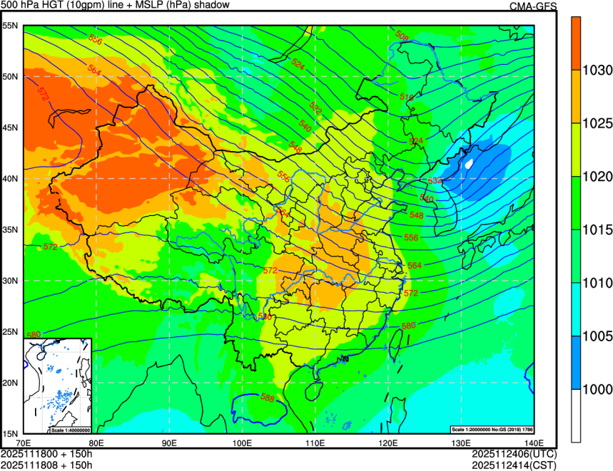 11/18 00时 +150小时