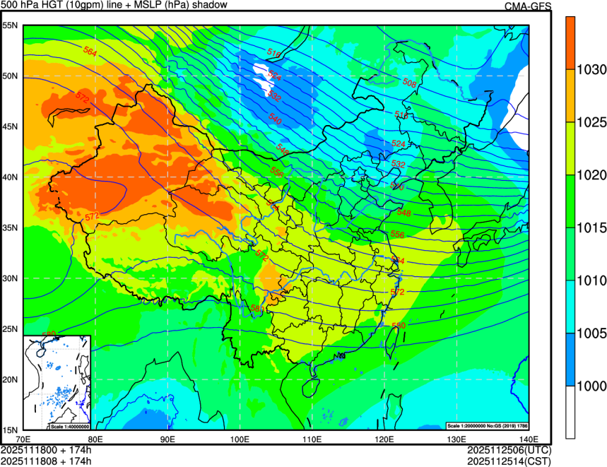 11/18 00时 +174小时