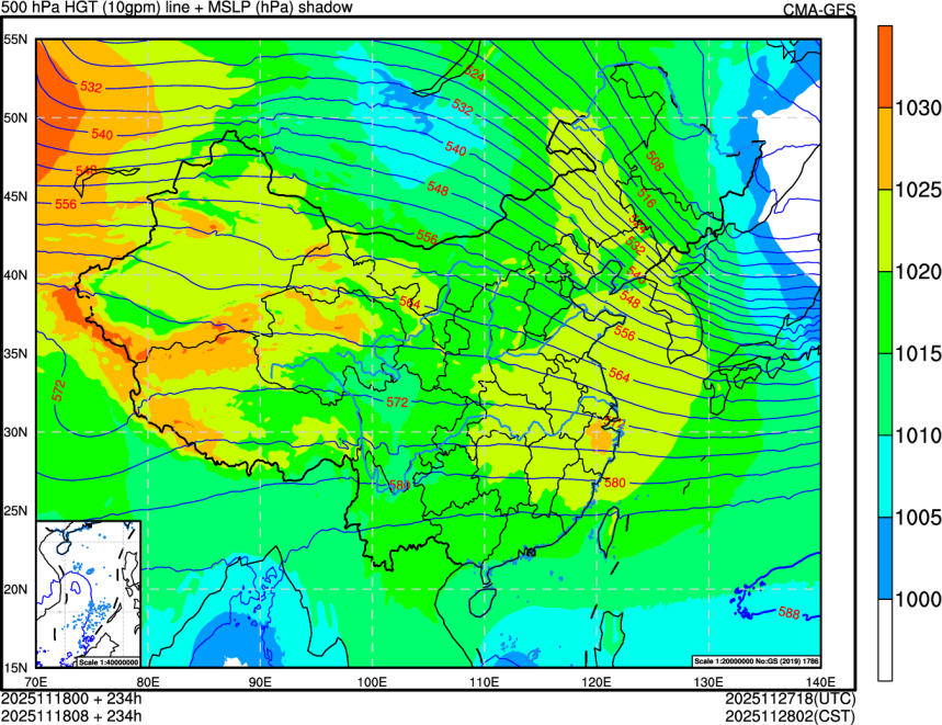11/18 00时 +234小时
