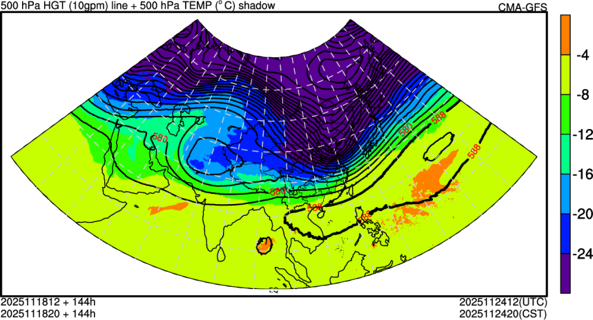 11/18 12时 +144小时