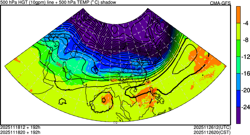 11/18 12时 +192小时
