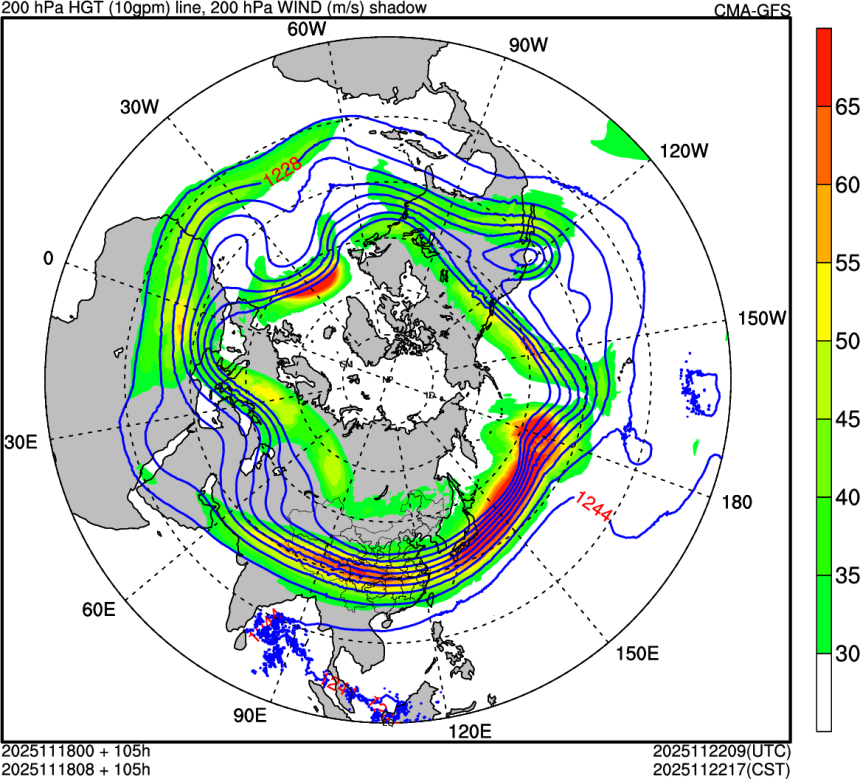 11/18 00时 +105小时