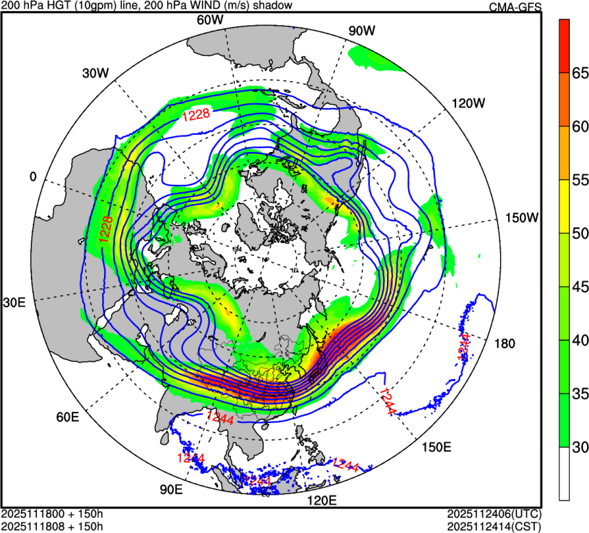 11/18 00时 +150小时
