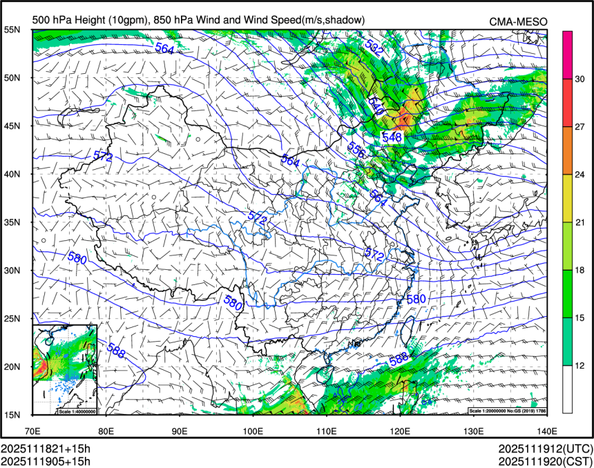 11/19 05时 +015小时