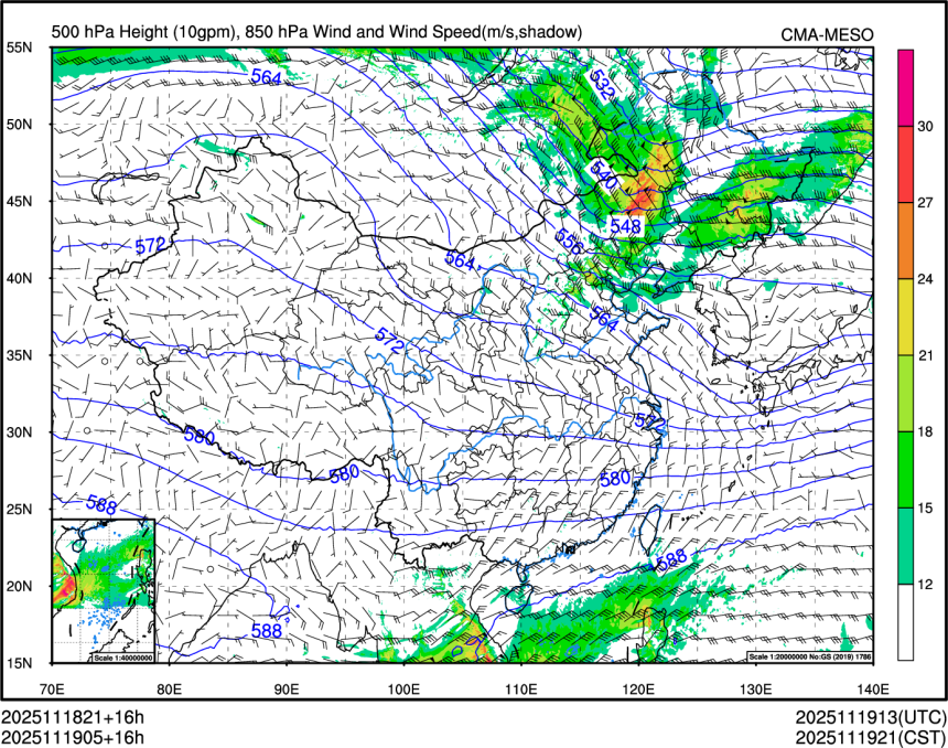 11/19 05时 +016小时