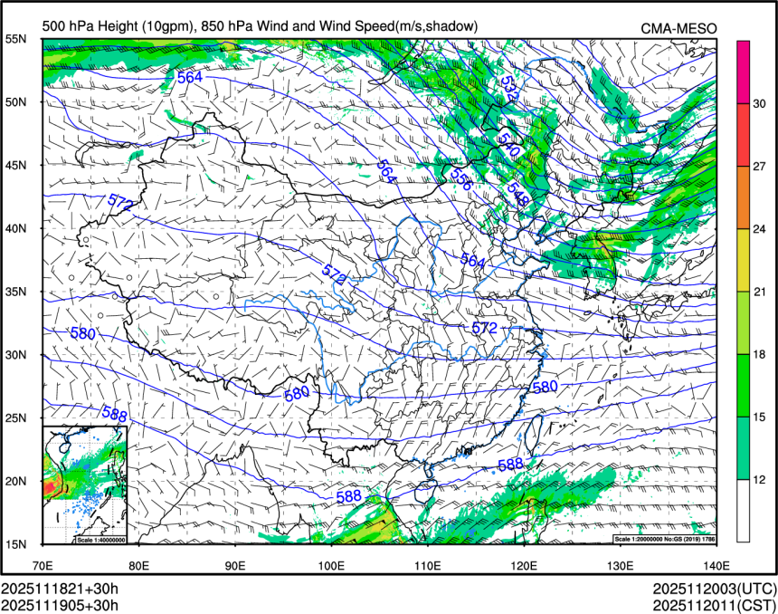 11/19 05时 +030小时