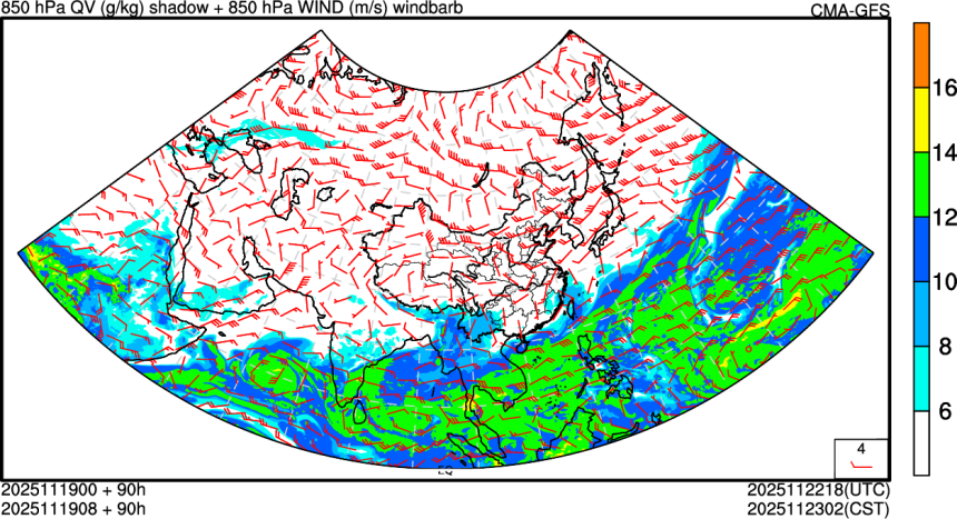 11/19 00时 +090小时