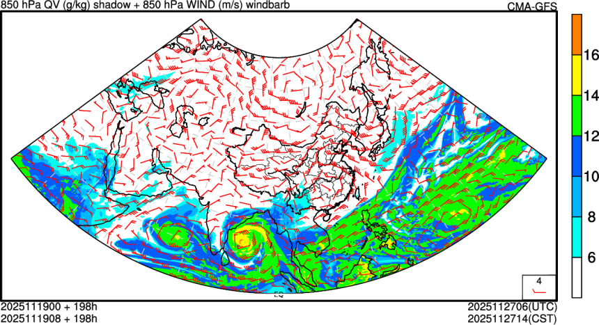 11/19 00时 +198小时
